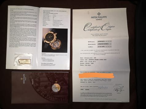 patek philippe seriennummer|patek philippe certificate of origin.